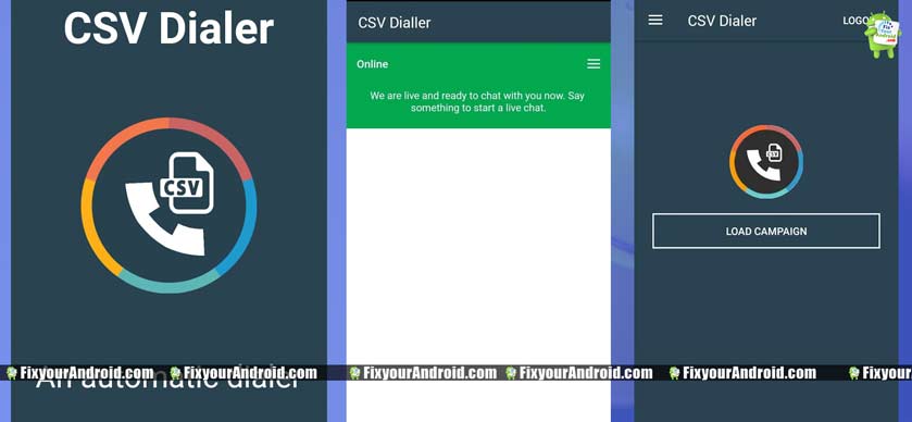CSV Auto Dialer Android auto Dialer