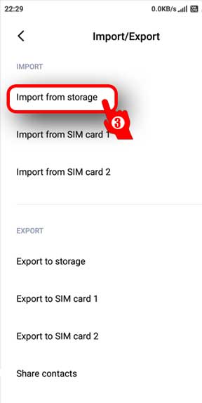 import-contacts-to-Android-import-from-storage