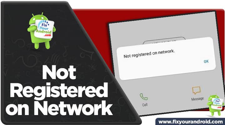 Not Registered on Network