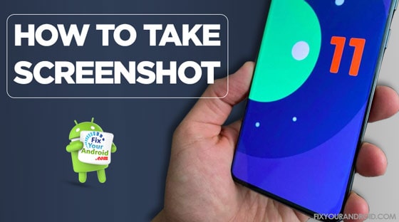 how to take screenshot android