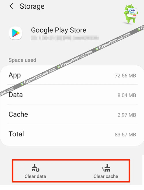 your-device-isn't-compatible-with-this-version-clear-playstore-cache