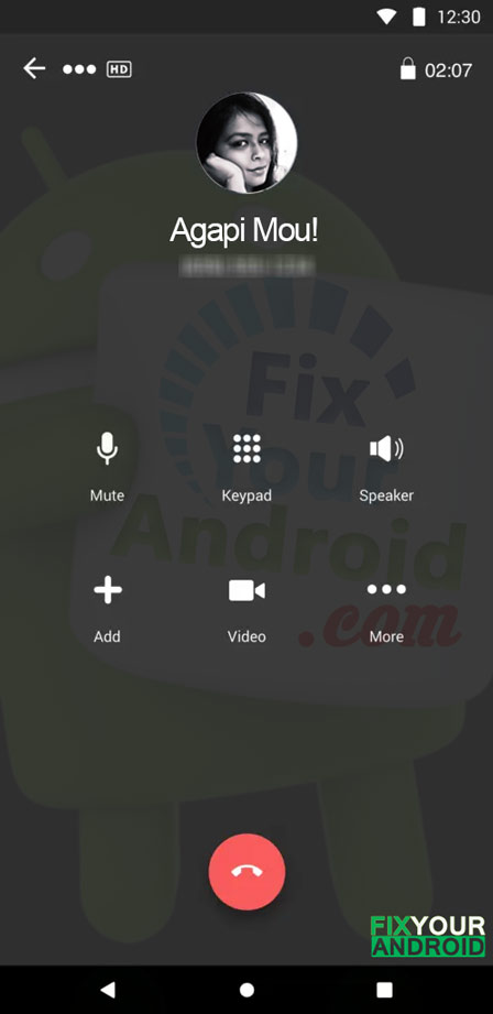 Conference Call on Android-Dial the First Number