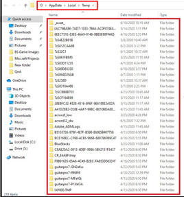 uninstall bluestacks temp files list