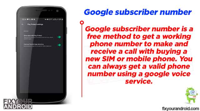 What is Google subscriber number