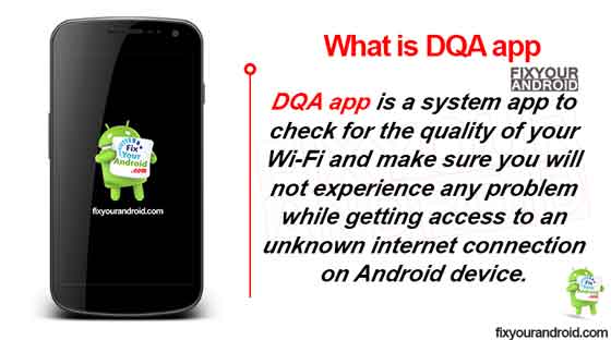 What is DQA app