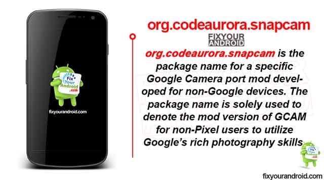 what is org.codeaurora.snapcam