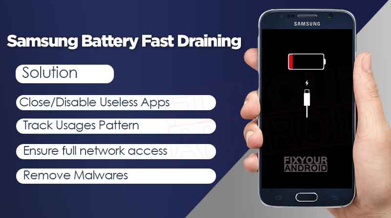 Tips to fix Samsung Battey Fast Draining