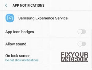 Turn off Samsung Experience Home
