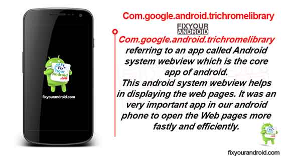 What is Com.google.android.trichromelibrary