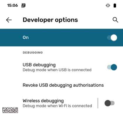 Uninstall system apps enable USB debugging