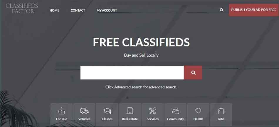 sites like craigslist classifiedsfactor.com