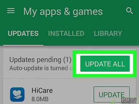 Phone Keep Turning Off Update Apps