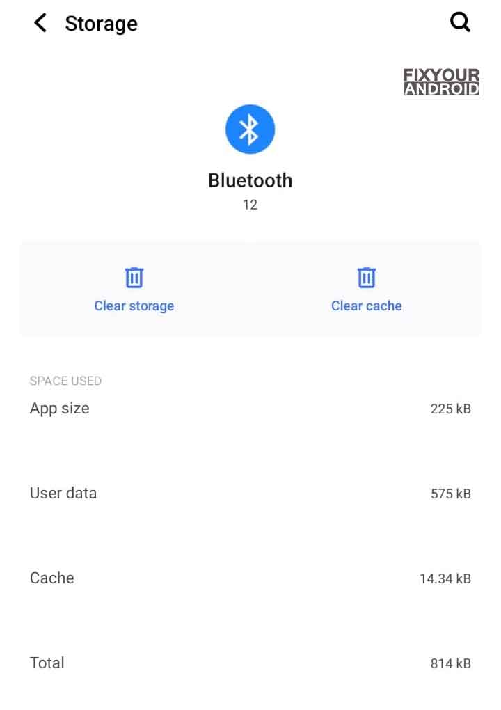 fix Bluetooth Keeps Stopping Clear Bluetooth Cache and Data