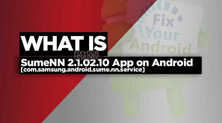 SumeNN App Samsung Android