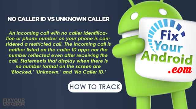 No Caller ID vs Unknown Caller:Fundamentals