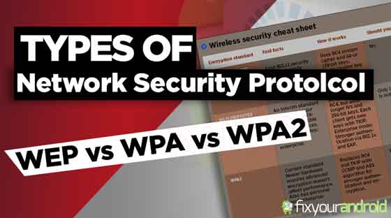 WEP vs WPA vs WPA2