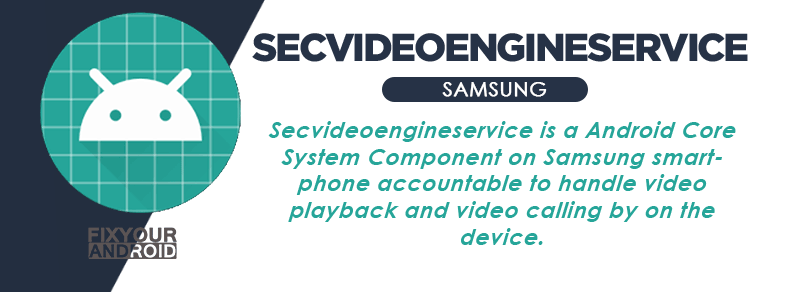 what is Secvideoengineservice