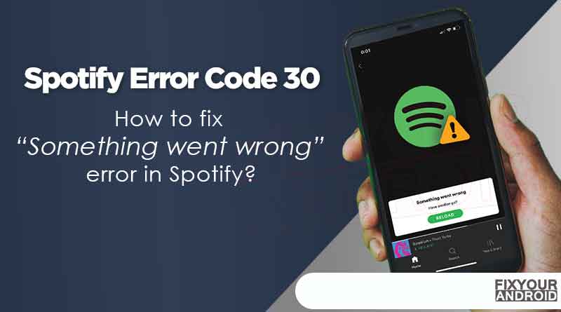 fix something went wrong error on spotify