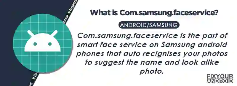 What is Com.samsung.faceservice