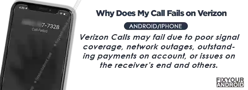 Why Does My Call Fails on Verizon