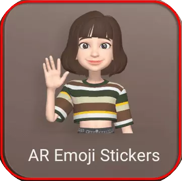 AR Zone App feature-AR Emoji Stickers
