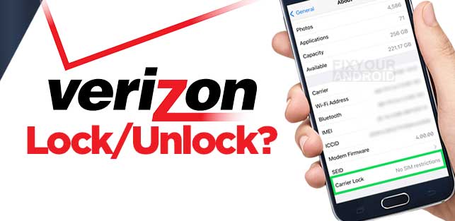 check if your Verizon Phone is unlocked