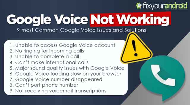 Google Voice Not Working: Google Voice not Working? 9 Common Issues and Solutions