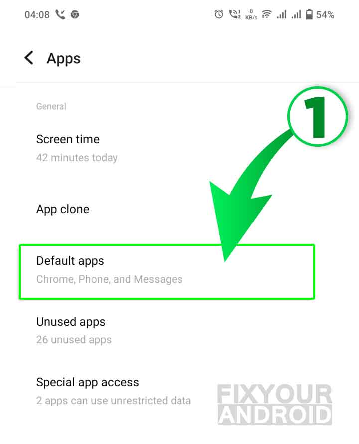 change default message app 1