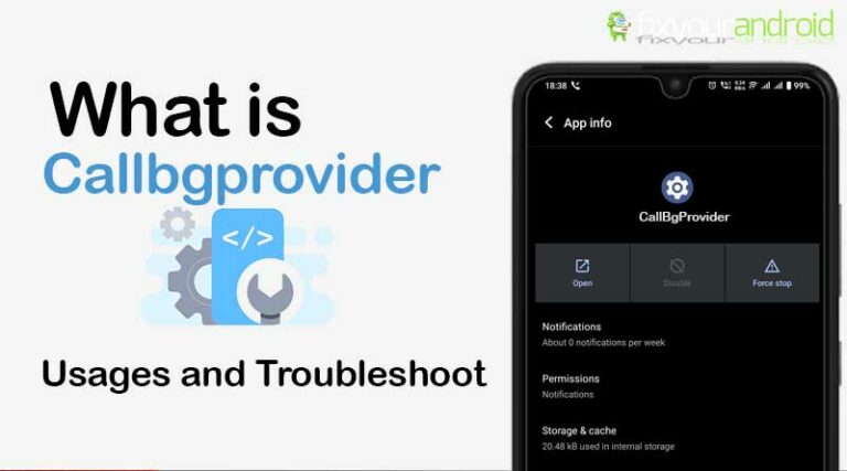 Callbgprovider Keeps Stopping, What is it? Reasons and Troubeshoots